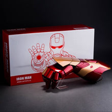Load image into Gallery viewer, 47CM Iron Man Gloves and Wearable Helmet