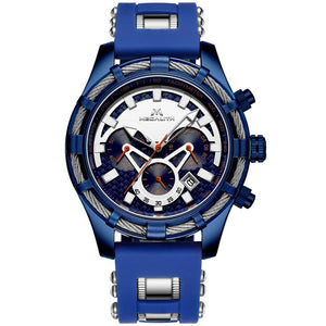 MEGALITH Luxury Mens Watches Waterproof Sports Chronograph